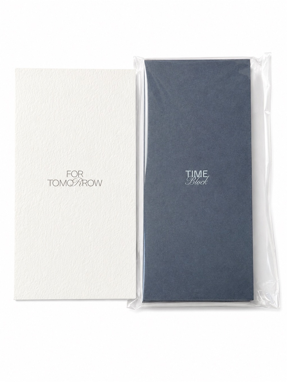Cloth and‎ Paper (C&P) TIME Block Notebook & FOR TOMORROW Notebooks Minimal